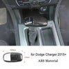 Carbon fiber trim piece for Dodge Charger interior decoration kit made of ABS material