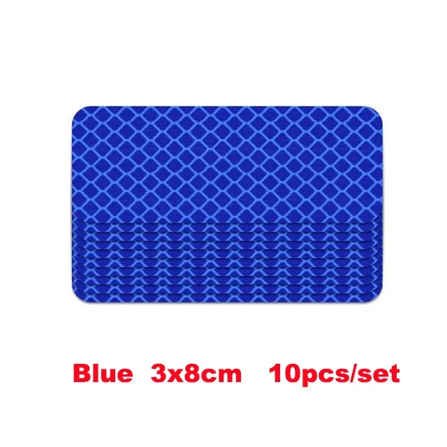 Reflective Warning Stickers for Vehicle Bumpers