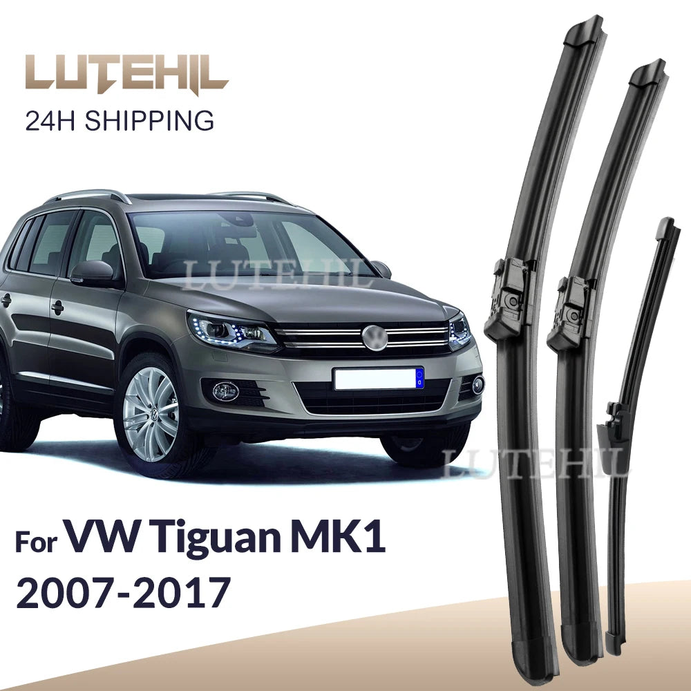 Set of universal wiper blades for VW Tiguan MK1 model years 2007-2017