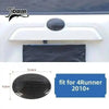 Black carbon fiber grain decoration for Toyota 4Runner interior and exterior