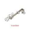 Sifflet de turbine automobile en argent, taille S, simulateur de son d'échappement.