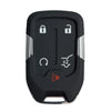 Black aftermarket remote key for Chevrolet trucks and SUVs with security features