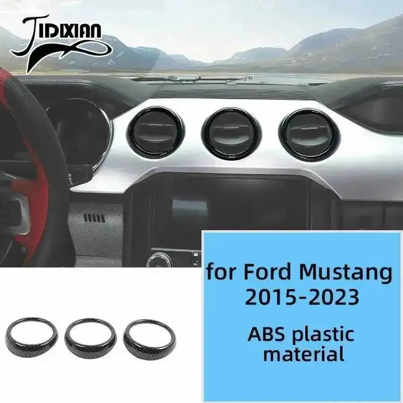ABS plastic material for Ford Mustang 2015-2023 interior decoration kit