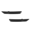 Black LED rear bumper reflector lights for Subaru Forester 2008-2018