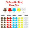 Assortment kit of micro size blade fuses in various amperage ratings like 7.5A, 10A, 15A, 20A, and 25A