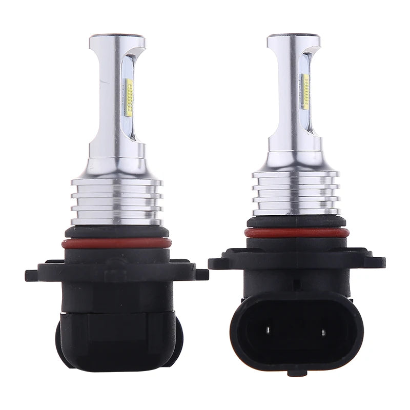 A pair of high-performance 80W LED headlight bulbs with metal bases and electrical connectors.