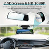 A 2.5D screen and HD 1080P capacitive touch screen mounted on a car dashboard.