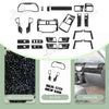 Set of carbon fiber grain interior and exterior decoration parts for Toyota 4Runner