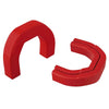 Cubiertas de gancho para remolque de coche rojo para Dodge RAM 1500, en forma curva.
