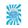 A package of Magic Cleaner Gel, featuring a blue and white striped background with illustrations of cleaning tools and surfac