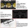 Dual-Color LED Spotlight Headlight for Vehicles