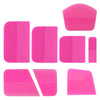 Pink anti-scratch PPF squeegee tool for window tinting and film installation