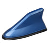 A blue carbon fiber look roof mount antenna.