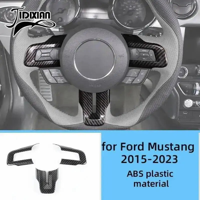 ABS plastic material for Ford Mustang 2015-2023 interior decoration kit
