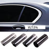 Rolls of clear window film used for automotive tinting and heat blocking