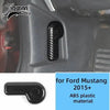 ABS plastic carbon fiber trim piece for Ford Mustang 2015 and newer interior decoration