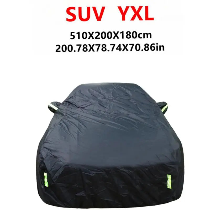 Black SUV YXL universal all-weather car cover