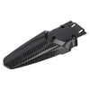 Black carbon fiber motorcycle mudguard and protection kit for Talaria models