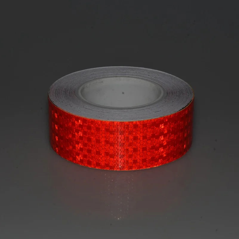 Cinta de advertencia de PVC reflectante roja para la seguridad del vehículo