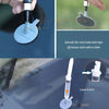 A professional windshield repair kit showing a tool for extruding resin and a lower knot component.