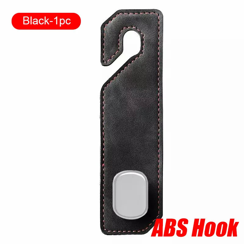 Black ABS hook for car seat back storage
