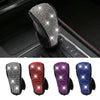 Crystal rhinestone gear shift knob cover in various colors and finishes for protection