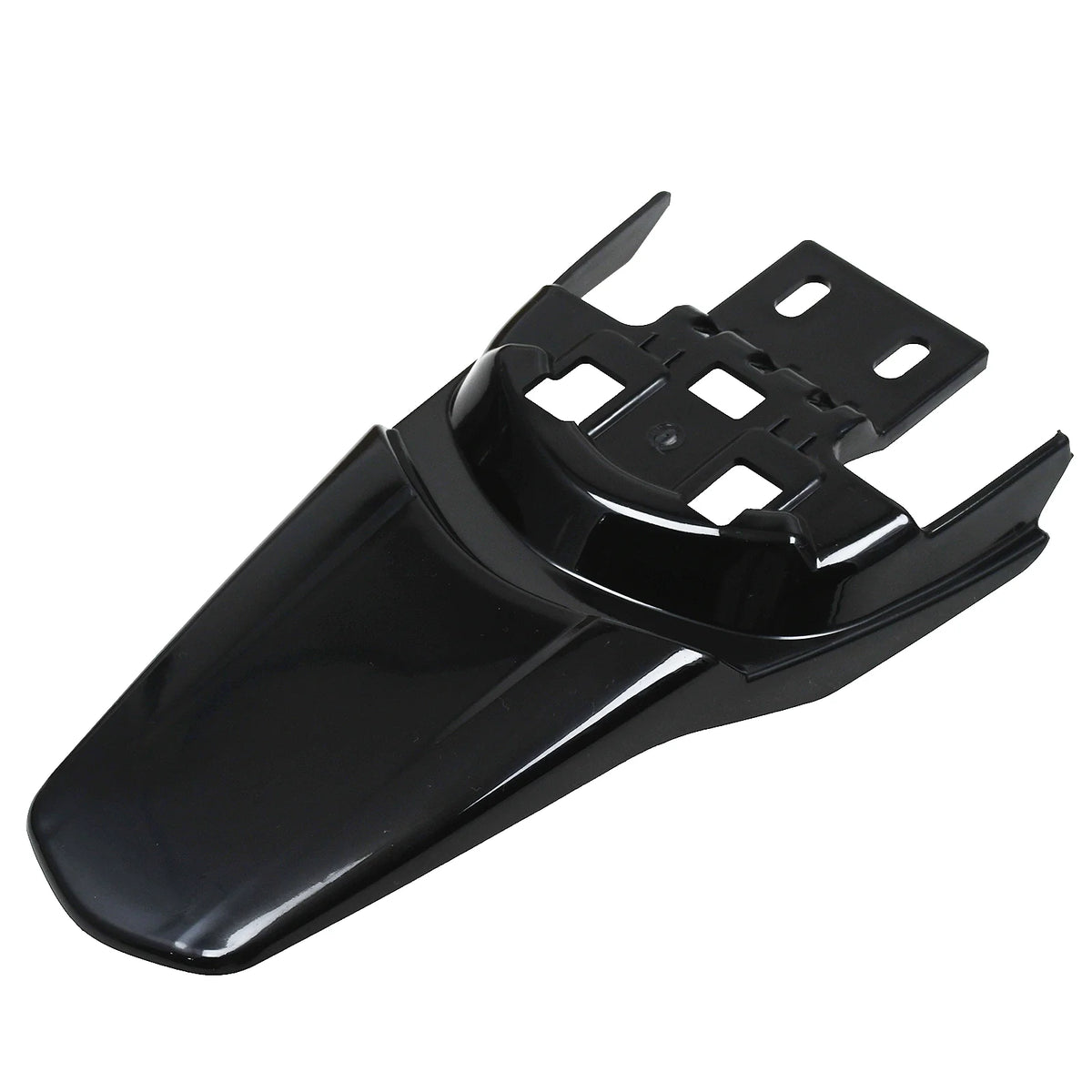 Black aftermarket rear fender for Sur-Ron electric bikes