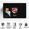 A package of SRT Hellcat Demon Dodge card sticker film with anti fingerprint, scratch, and waterproof features.
