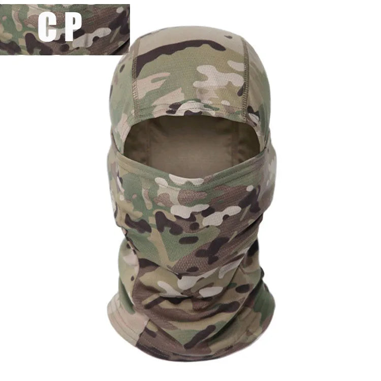 Multicam tactical balaclava full face mask in camouflage pattern
