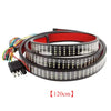 A roll of high-intensity truck tailgate light bar LED strip lights.