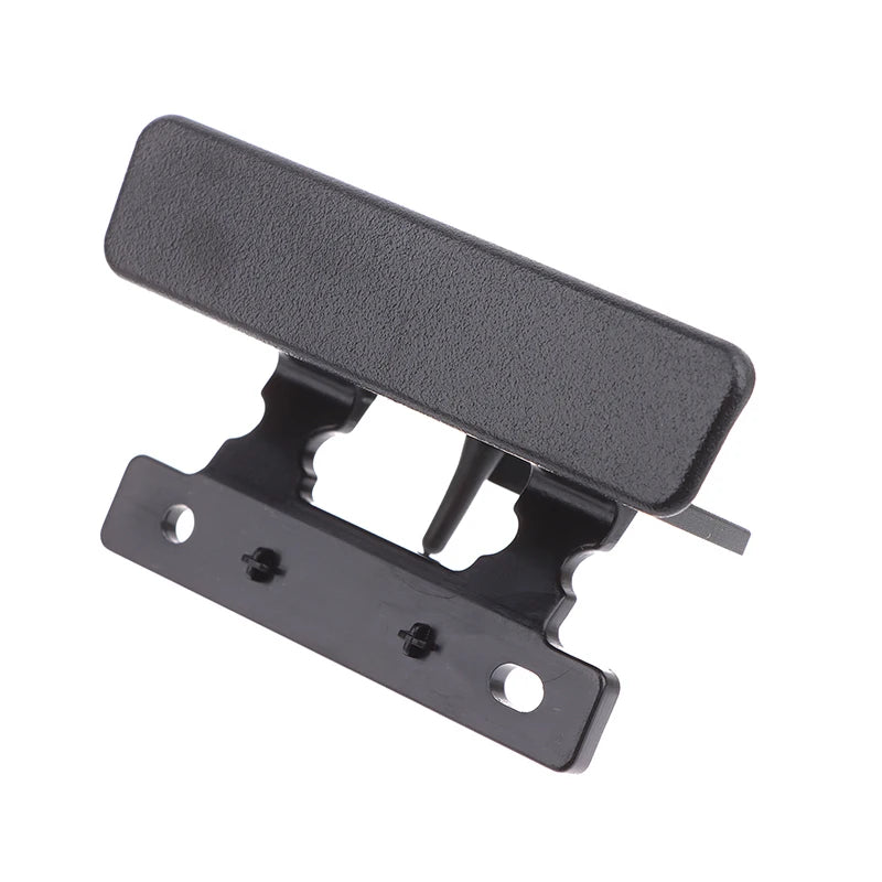 Accoudoir de console noir de voiture avec loquet et couvercle, incluant la plaque de montage