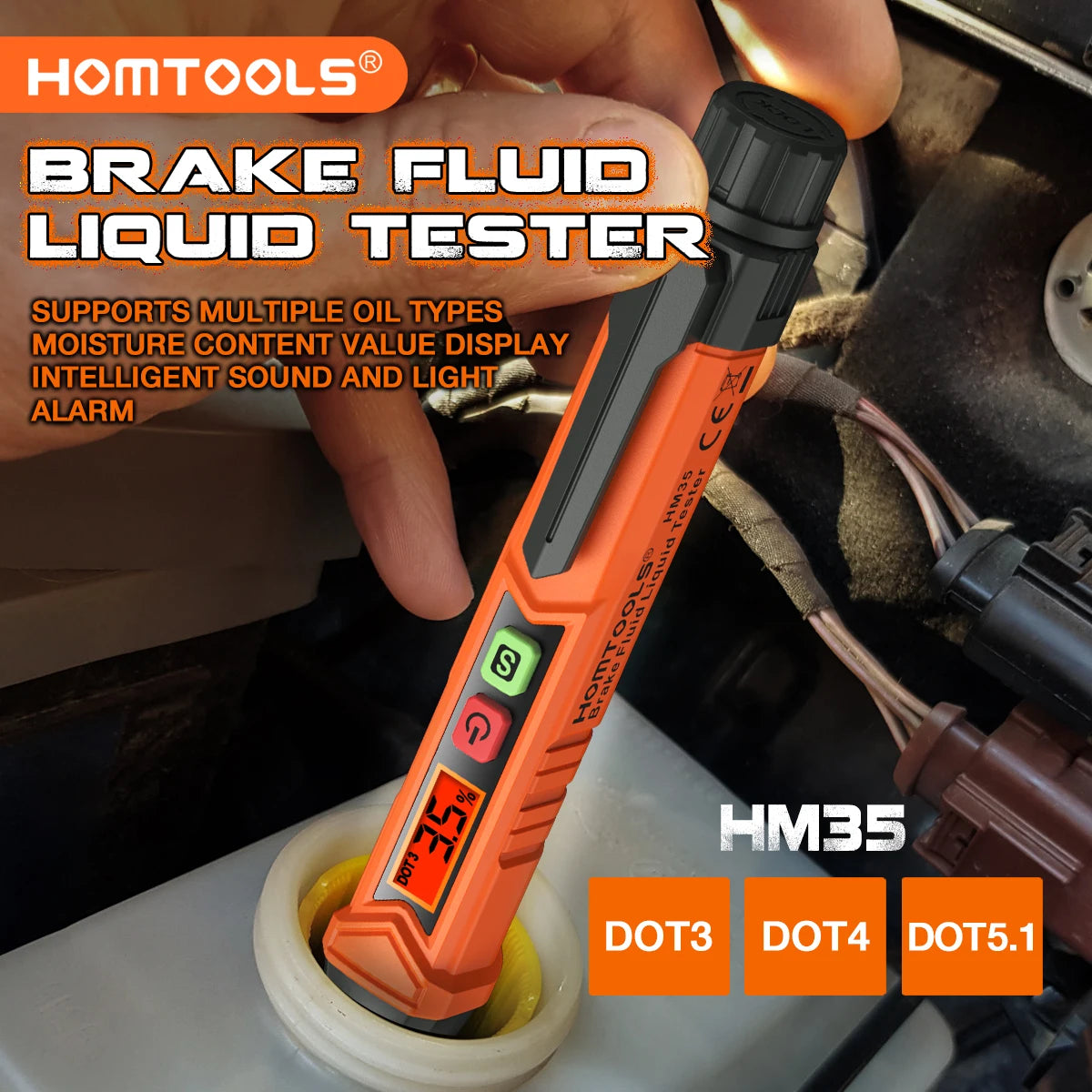 Digital Brake Fluid Level Tester