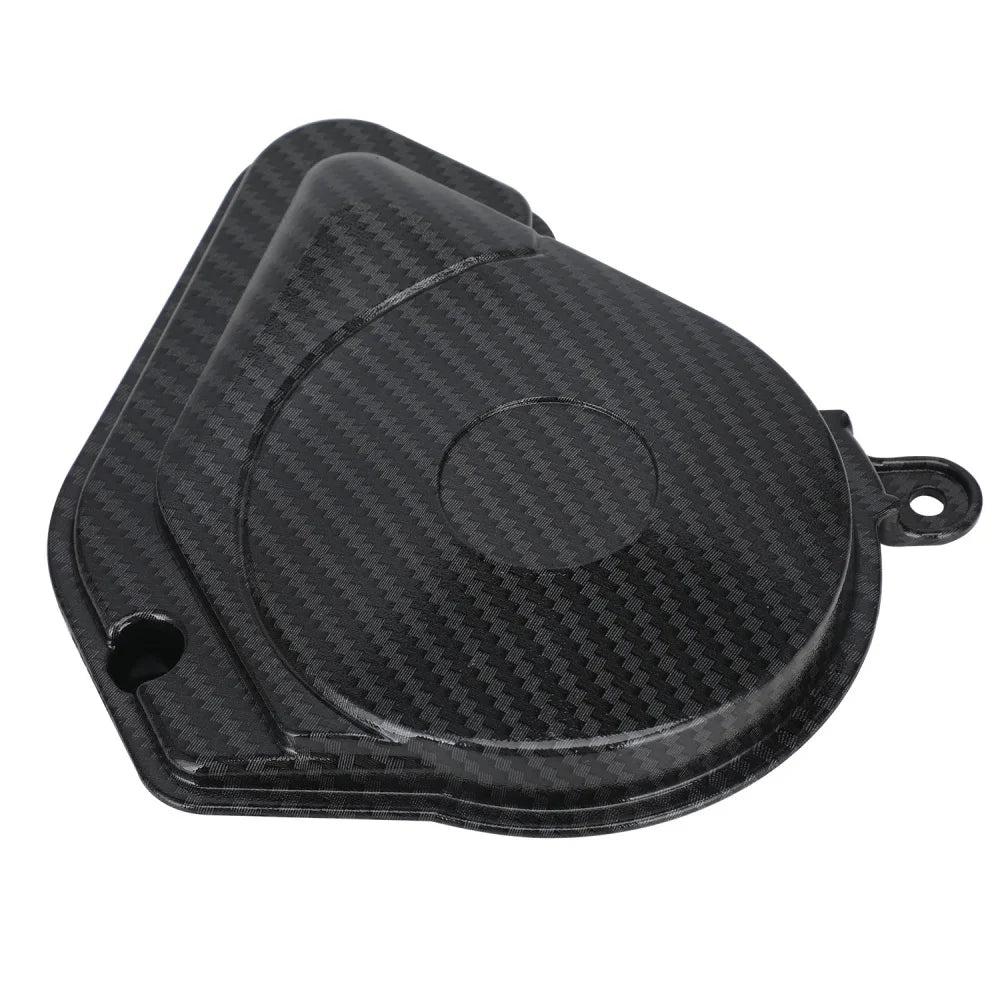 Black carbon fiber motorcycle mudguard and protection kit for Talaria models