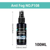 Bottle of Anti Fog NO.P108 glass coating spray for improving driving visibility
