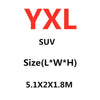 Size specification for an XYL SUV is 5.1x2x1.8 meters.