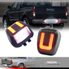 LED license plate lights for Nissan Frontier, Titan, Xterra, Armada, and Suzuki Equator vehicles.