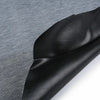 Black leather seat cover for a Honda Fourtrax 300 ATV, showing the material texture and stitching.