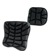 Black durable seat covers designed for motorcycles and electric bikes