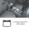Carbon fiber interior decoration kit for Dodge Charger featuring ABS material components.