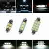 Various types of LED dome and map lights for car interiors, including retrofit and factory style options.
