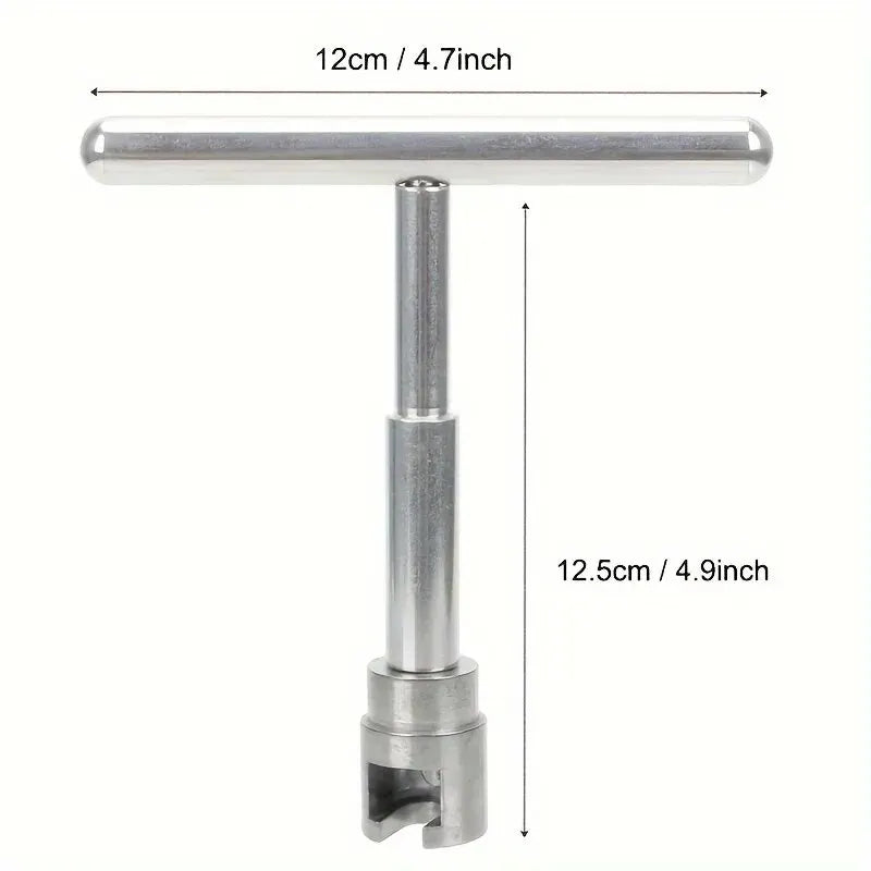 A silver professional auto dent repair kit featuring a long bar and mounting hardware.