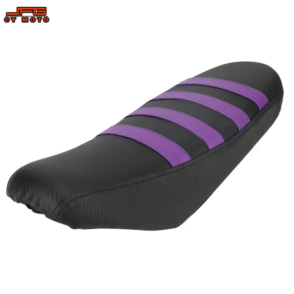 غطاء مقعد دراجة نارية أسود بشرايط أرجوانية لطراز Talaria MX3/MX4