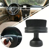 Un kit de brosse professionnel noir pour nettoyer l'intérieur d'une voiture.