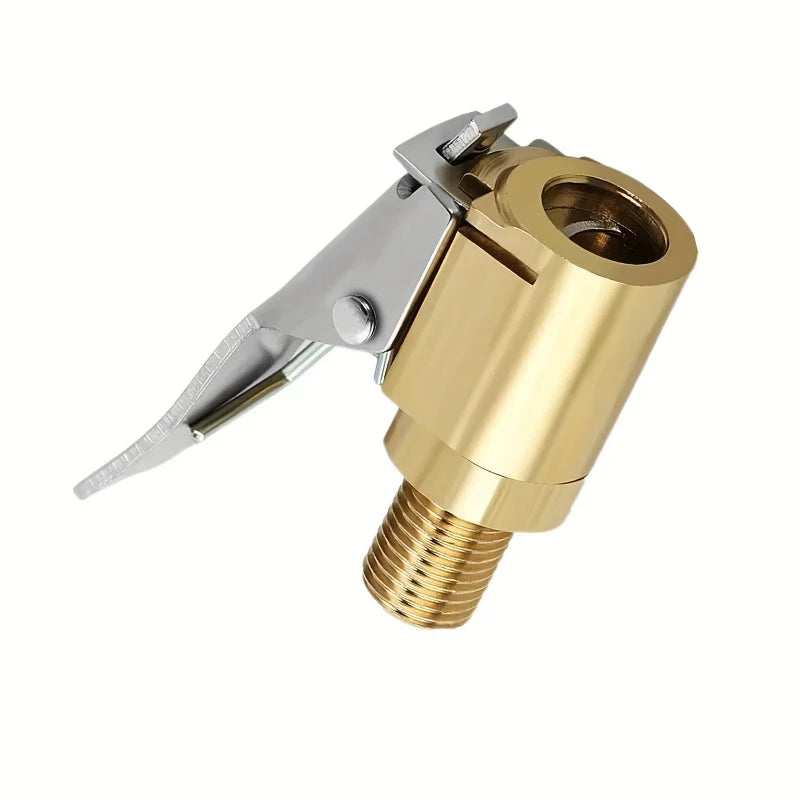 Messing-Reifentauchadapter mit silbernem Hebel und Messingkörper