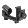 A black shockproof microphone clip designed for mounting on drums and instruments.