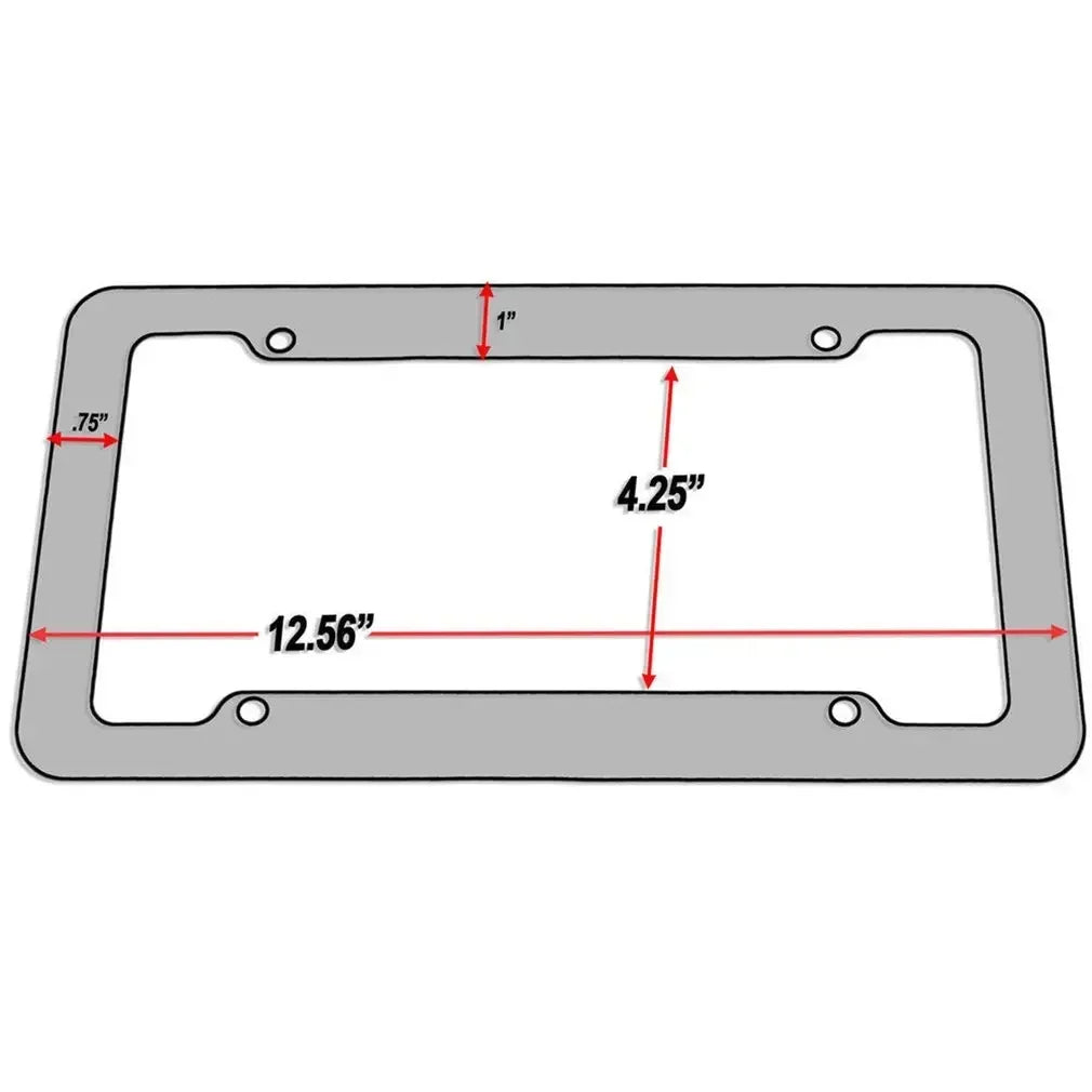 License Plate Frame Kit for Vehicle