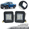 Two pairs of LED license plate lights for 2015-up Ford F-150 and Raptor trucks