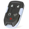 A black universal key fob with various icons for vehicle access and remote functions.