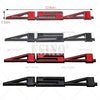 Black and red 3D metal alloy decal for Camaro and Cruze vehicles