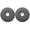 A pair of black car windshield debris protector sleeves.